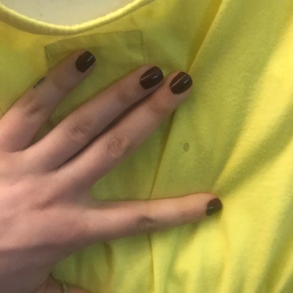 Yellow Baby doll style t shirt - Picture 3 of 3